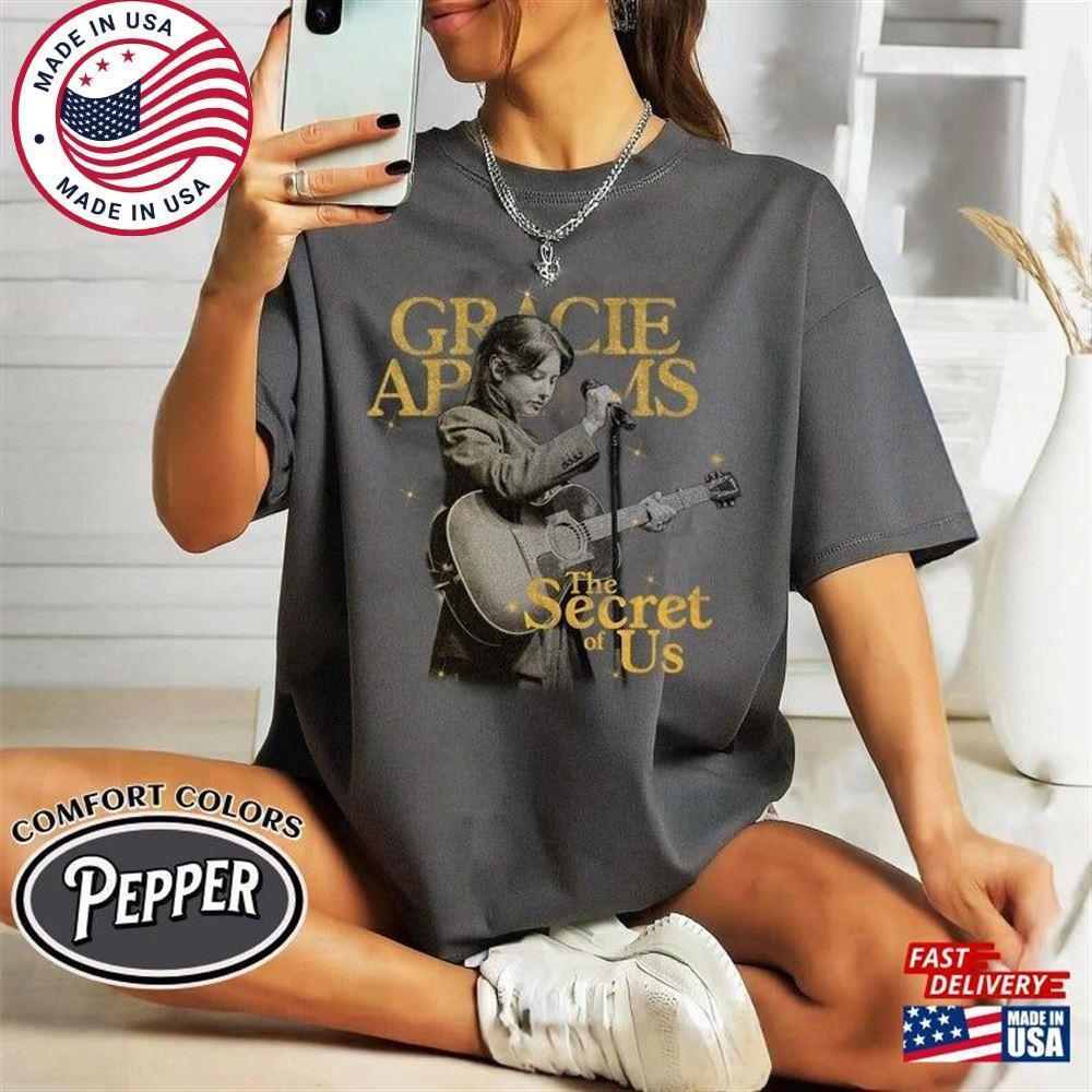 Gracie Abrams Shirt The Secret Of Us Tour Tee Concert  Tshirt  Classic